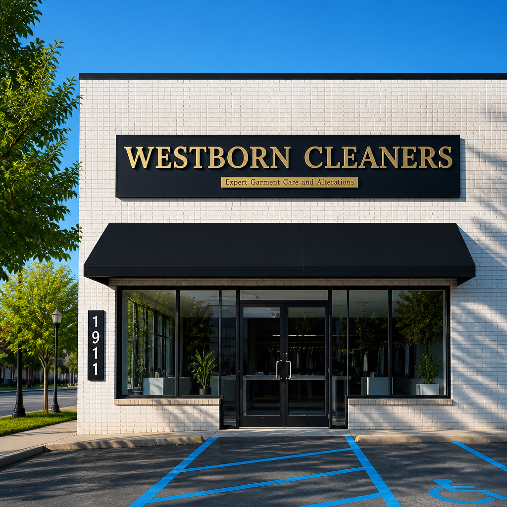 Westborn Cleaners storefront at 1911 Monroe St. in Dearborn, MI